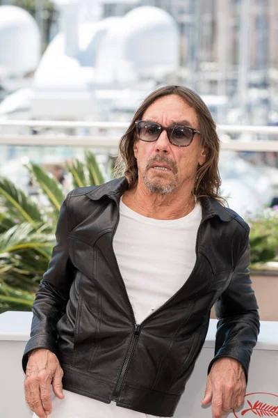 Iggy Pop Gimme Danger Photocall 69Esimo Festival Cannes Maggio 2016 — Foto Stock