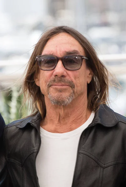 Iggy Pop Gimme Danger Photocall 69Th Festival Cannes May 2016 — Stock Photo, Image