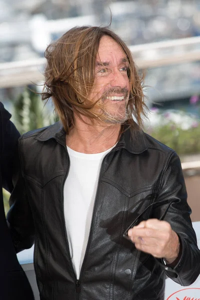 Iggy Pop Cannes Festivali Nde Gimme Danger Photocall Mayıs 2016 — Stok fotoğraf