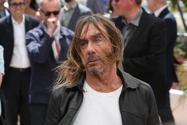 Iggy Pop Gimme Danger Fotópályázaton Cannes Fesztiválon 2016 Május Cannes — Stock Fotó