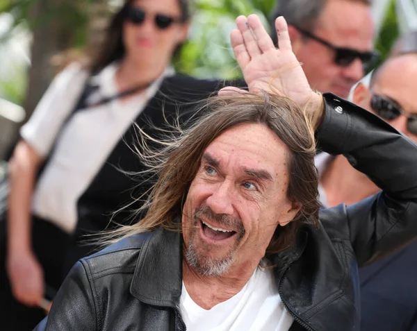 Iggy Pop Gimme Danger Photocall Festivalul Cannes Mai 2016 Cannes — Fotografie, imagine de stoc