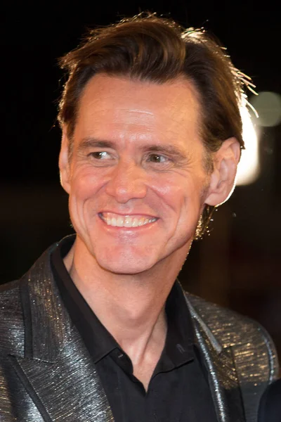 Jim Carrey Premiéře Jim Andy Great Story Jim Carrey Andy — Stock fotografie