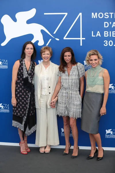 Rebecca Hall Przewodnicząca Annette Bening Członkowie Anna Mouglalis Jasmine Trinca — Zdjęcie stockowe