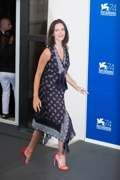 Rebecca Hall Venezia Jürisinin Ağustos 2017 Talya Gerçekleştirdiği Venedik Film — Stok fotoğraf