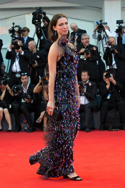 Rebecca Hall Premiere Downsizing Cerimônia Abertura 74Th Venice Film Festival — Fotografia de Stock