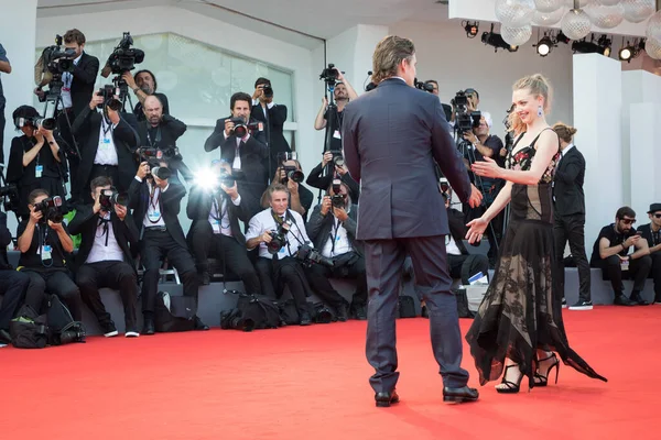 Ethan Hawke Amanda Seyfried Estreia First Reformed 74Th Venice Film — Fotografia de Stock