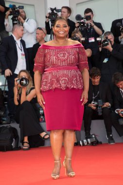 Octavia Spencer, 31 Ağustos 2017 'de İtalya' da düzenlenen 74. Venedik Film Festivali 'nde Shape Of Water galasında.