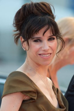 Sally Hawkins, 31 Ağustos 2017 'de İtalya' da düzenlenen 74. Venedik Film Festivali 'nde Shape Of Water galasında.