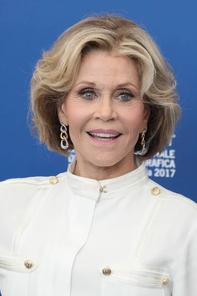 Jane Fonda Our Souls Night Photocall Венеційський Кінофестиваль Італії Вересня — стокове фото