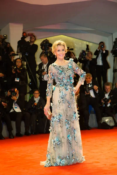 Jane Fonda Lors Première Our Souls Nigh 74E Festival Venise — Photo