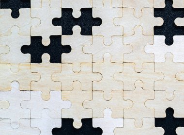 Parçalı bulmaca adet Üstten Görünüm