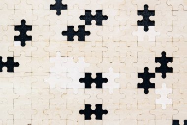 Parçalı bulmaca adet Üstten Görünüm