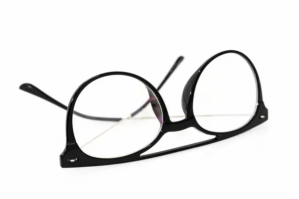 Eye glasses classic frame black — Stock Photo, Image