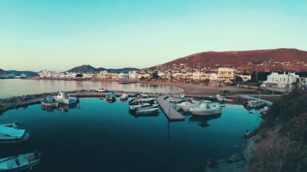 Muelle al lado del muelle — Vídeos de Stock