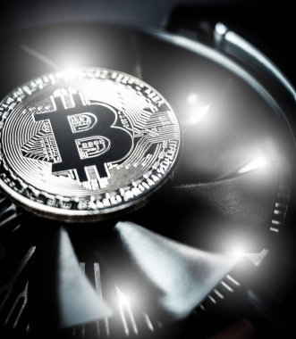 Bilgisayar fan arkaplanını soğutma üzerine Bitcoin