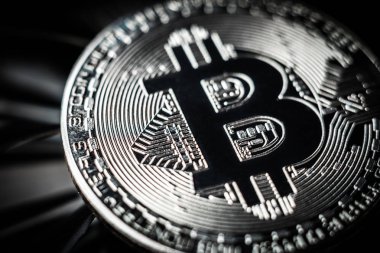 Bitcoin para Close-up