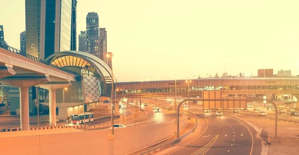 Street in Dubai — Stock Photo, Image