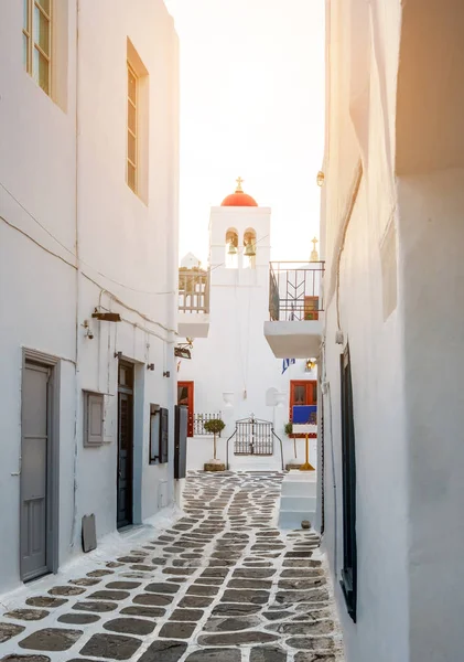 Traditionele Griekse straat — Stockfoto
