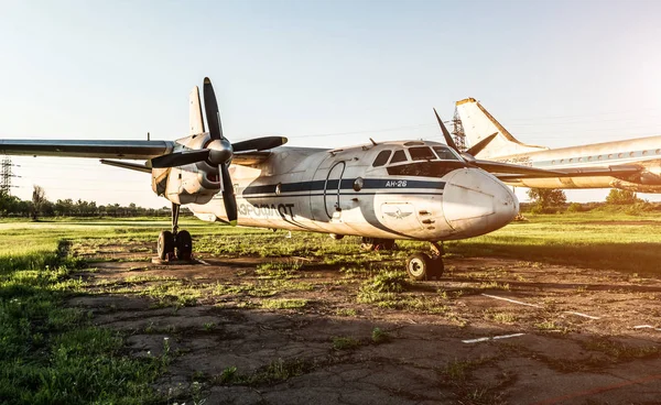航空公司飞机展在 Kryvyi Rih — 图库照片