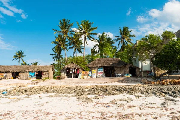 Büyük yerel etnik kulübe Zanzibar, Tanzanya