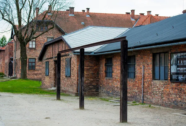 Obóz koncentracyjny Auschwitz — Zdjęcie stockowe