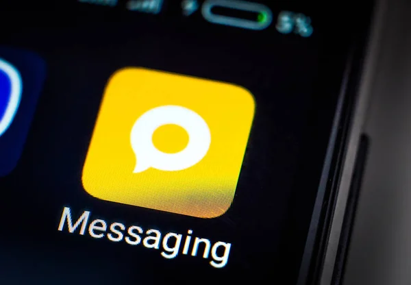 Messaging application icon — Stock Photo, Image