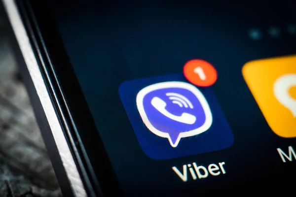 Viber アプリケーション アイコン — ストック写真