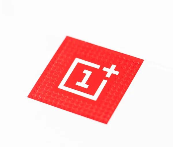 Logotipo Smartphone OnePlus 6 — Foto de Stock