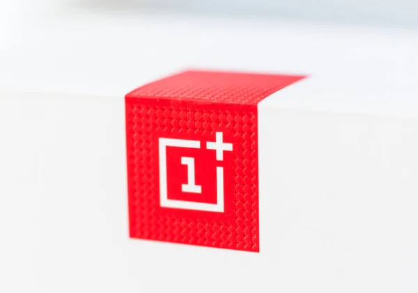 Logotipo Smartphone OnePlus 6 — Foto de Stock