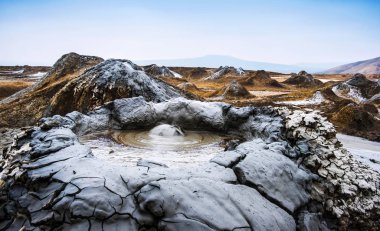 Gobustan 'ın çamur volkanları