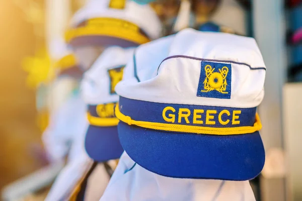 Greek sailor cap — Stock Photo, Image