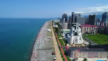 Batum, Gürcistan'daki set of havadan görünümü