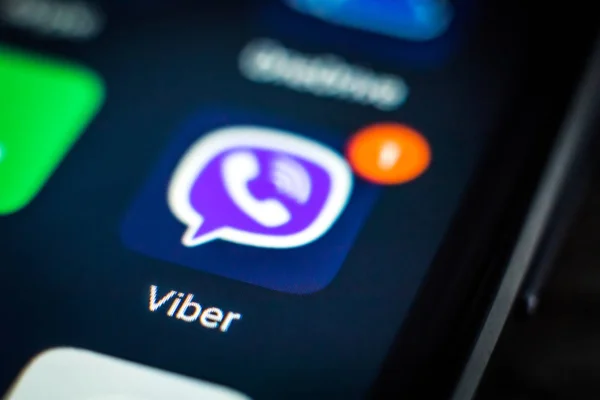 Значок приложения Viber — стоковое фото
