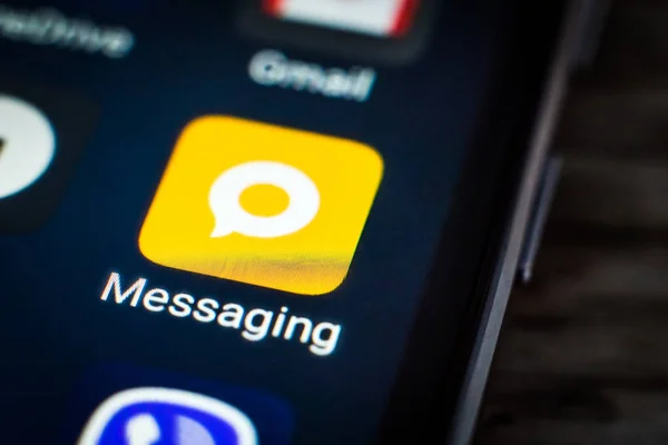 Messaging application icon — Stock Photo, Image