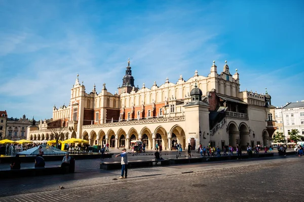 Krakow market place — Stock Photo, Image