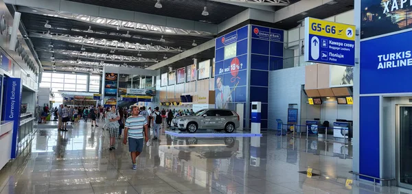 Kharkiv airport hall — Stock Photo, Image