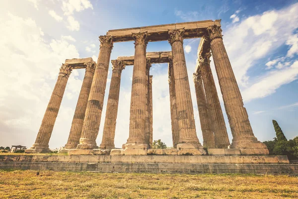 Templo de Zeus Olímpico em Atenas — Fotografia de Stock