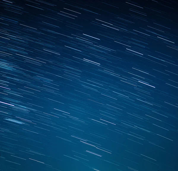 Αστέρια σε ένα σκούρο μπλε ουρανό — Φωτογραφία Αρχείου