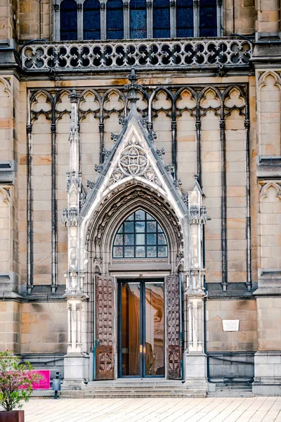 Oude kathedraal in Linz, Oostenrijk — Stockfoto