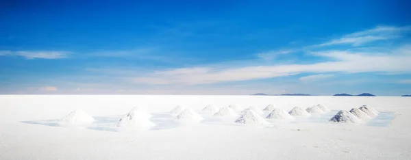 Enorme Sault Banks in Salar de Uyuni — Stockfoto