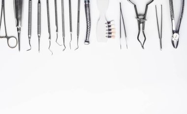 Kopyalama alanı olan diş ekipmanları