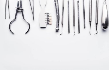 Kopyalama alanı olan diş ekipmanları