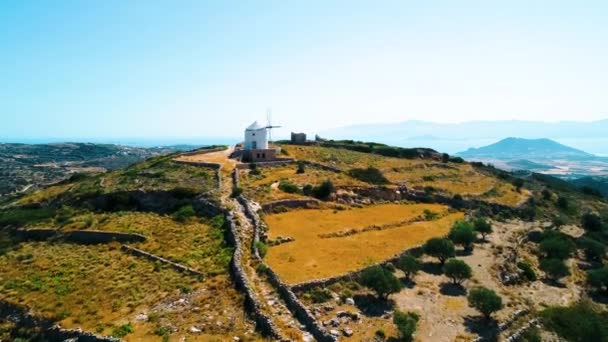 Vista aérea da paisagem — Vídeo de Stock