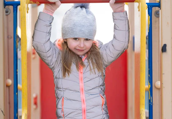 Kid on the playground — Stock Photo, Image