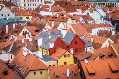 Krumlov 'un tarihi evleri