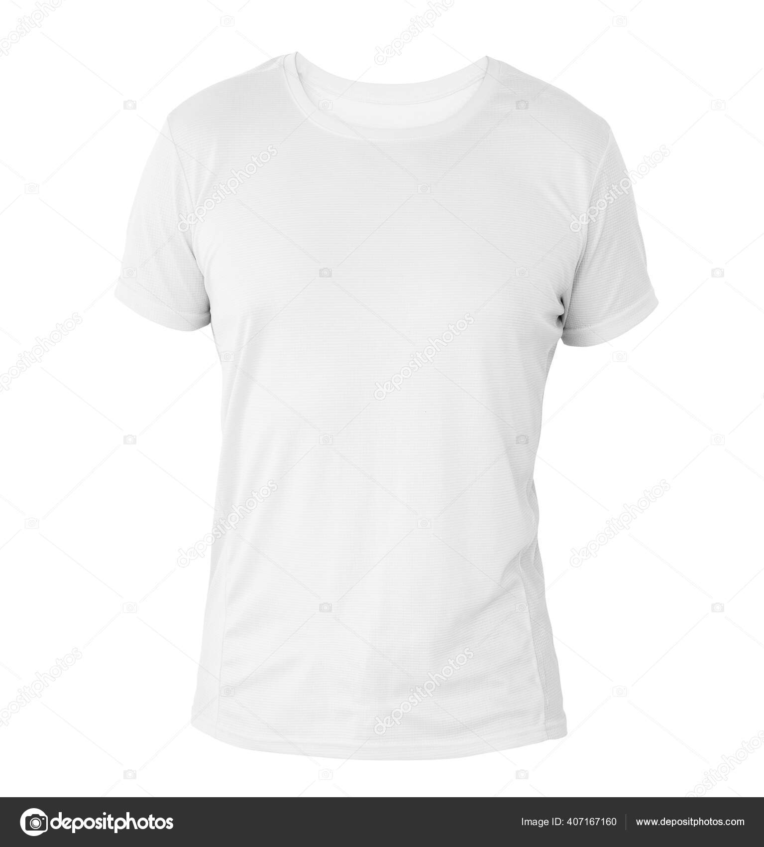 Weisse T Shirt Vorlage Auf Unsichtbarer Schaufensterpuppe Stockfotografie Lizenzfreie Fotos C Gekaskr Depositphotos