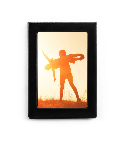 Black framed magnet