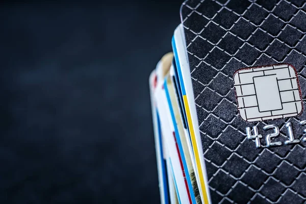 Kredi kartları yığını