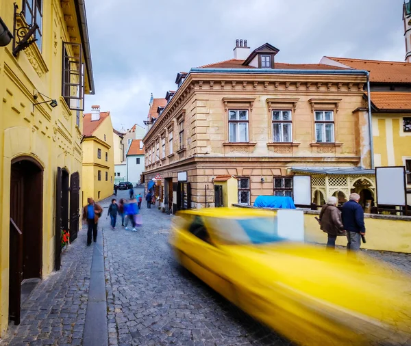 Street full of tourists — Stock Photo, Image