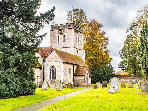 John Baptist Kilisesi Küçük Marlow Buckinghamshire — Stok fotoğraf
